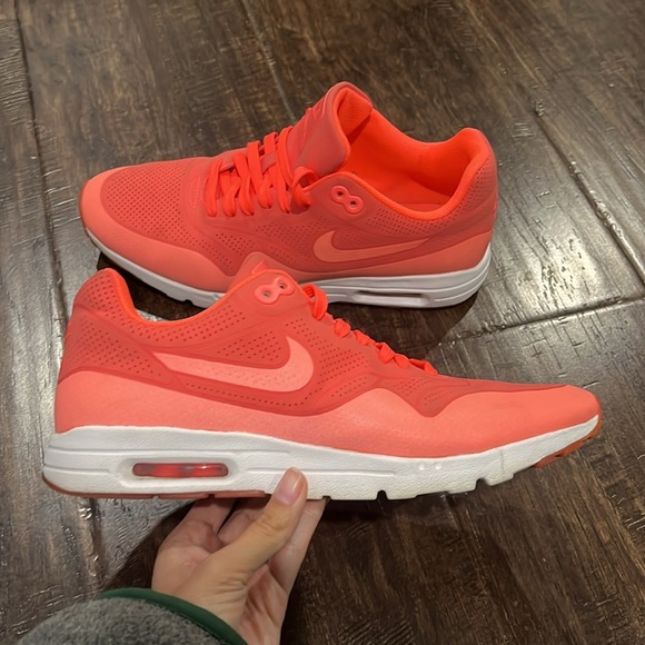 Nike Shoes - Nike Air Max 1 Ultra Moire ( Hot Lava) Coral Size 10 704995-800